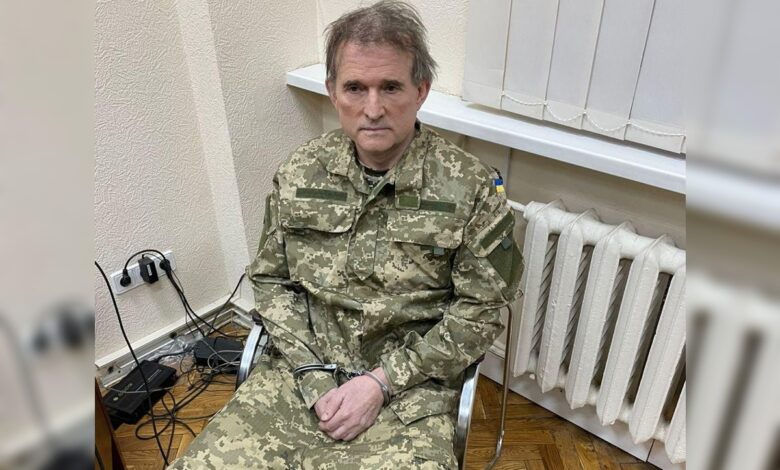 Zelenski presume la captura de líder del partido aliado de Putin