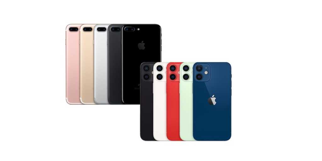 iPhone 12 mini vs. iPhone 7: cómo se compara el iPhone pequeño de Apple