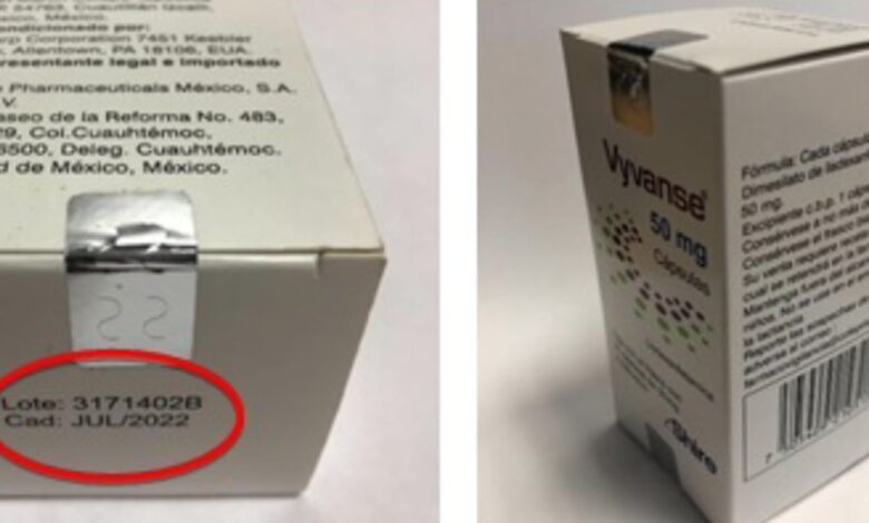 ¡Cuidado! Falsifican medicamento indicado para TDAH