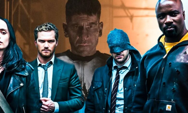 ¿Cuántos años tiene cada personaje de Marvel Defenders en el UCM?