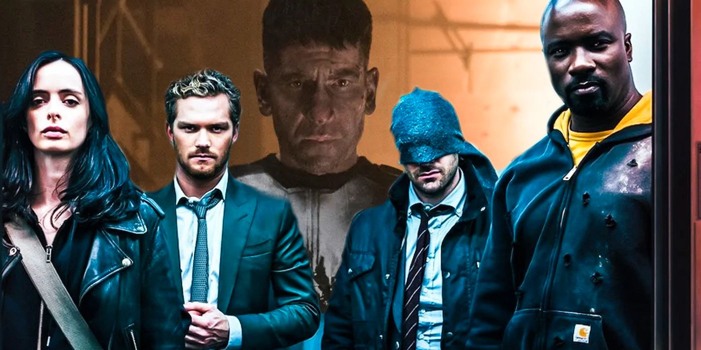 ¿Cuántos años tiene cada personaje de Marvel Defenders en el UCM?