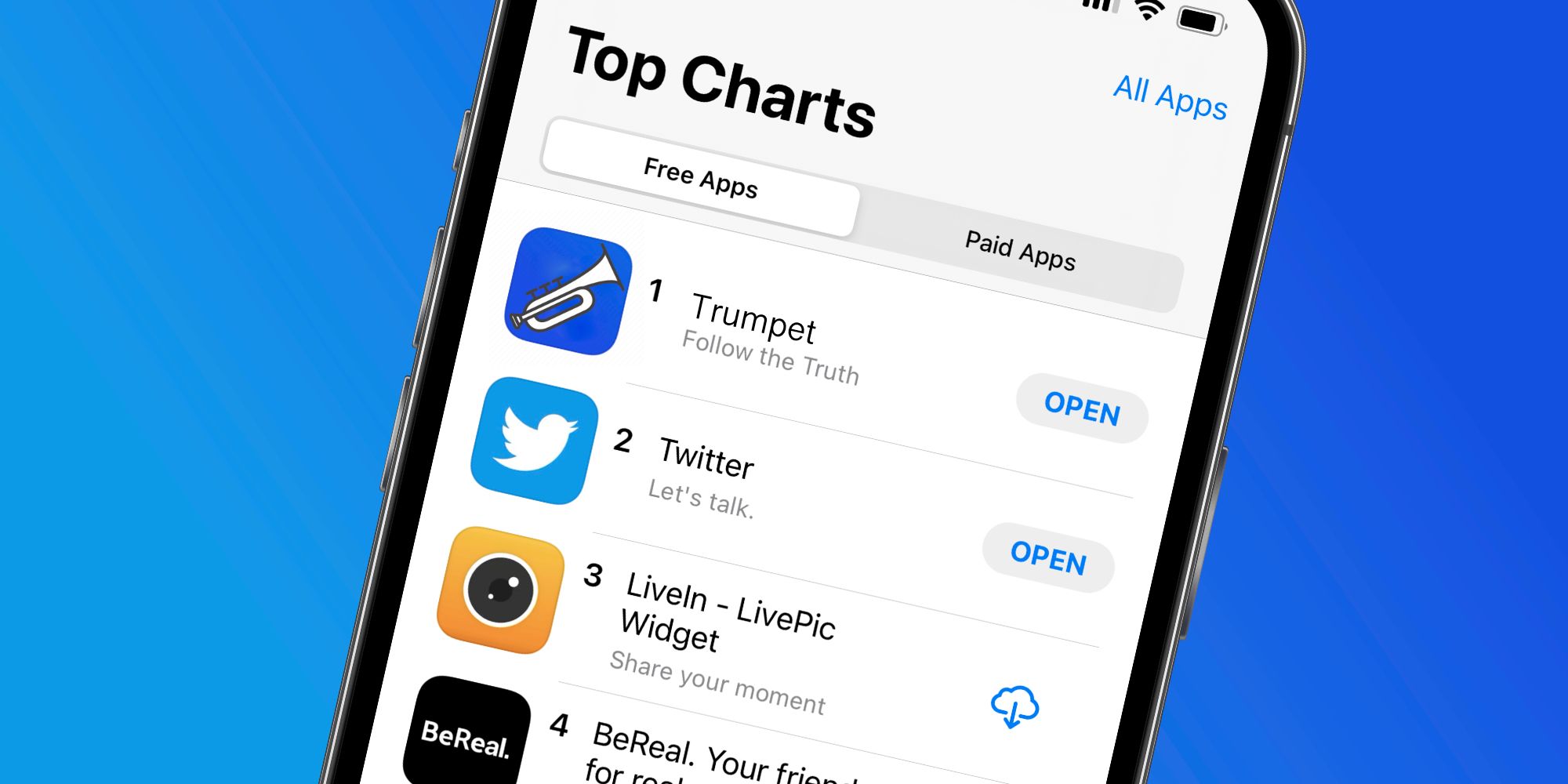 ¿Qué es la aplicación Trumpet y es real?