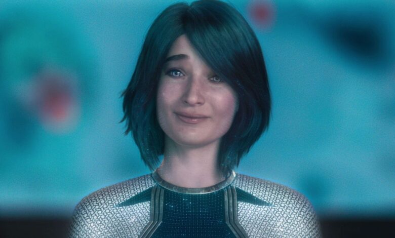 ¿Quién interpreta a Cortana en el programa de televisión Halo?
