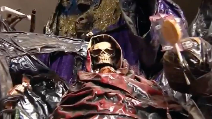 ¿Santa Muerte en salón de clases en Phoenix?