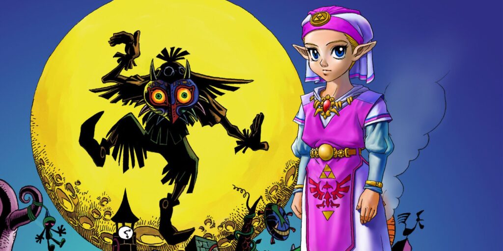 ¿Por qué Zelda no tiene un doppelganger en Majora's Mask?