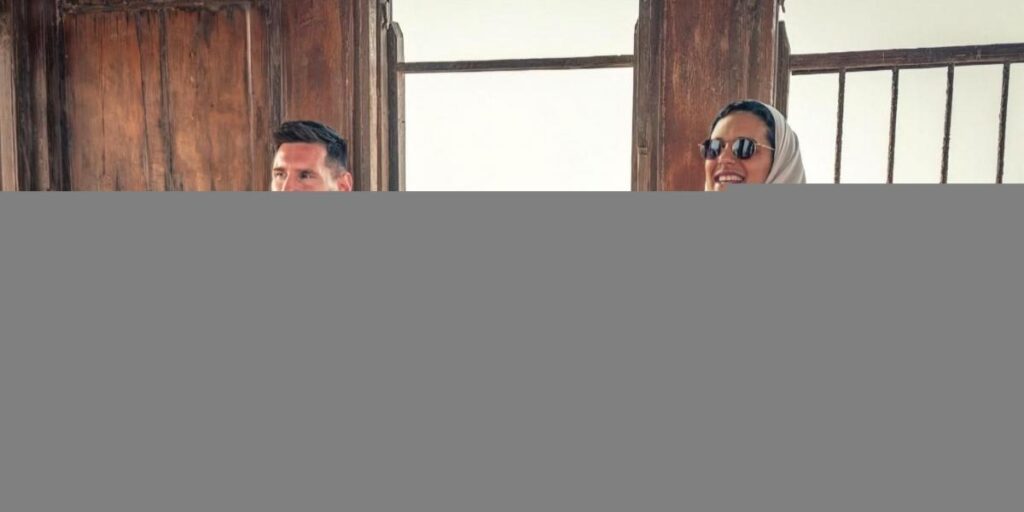 ¿Qué hace Messi con la princesa de Arabia Saudí?: la foto de la que todo el mundo habla