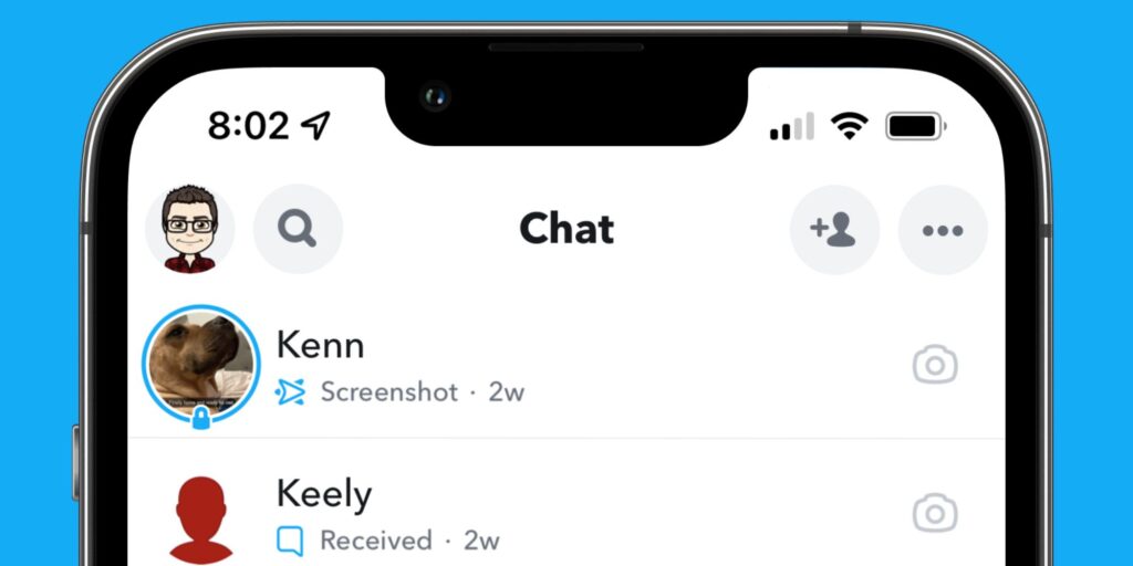 ¿Qué significa un anillo azul alrededor de una historia de Snapchat?