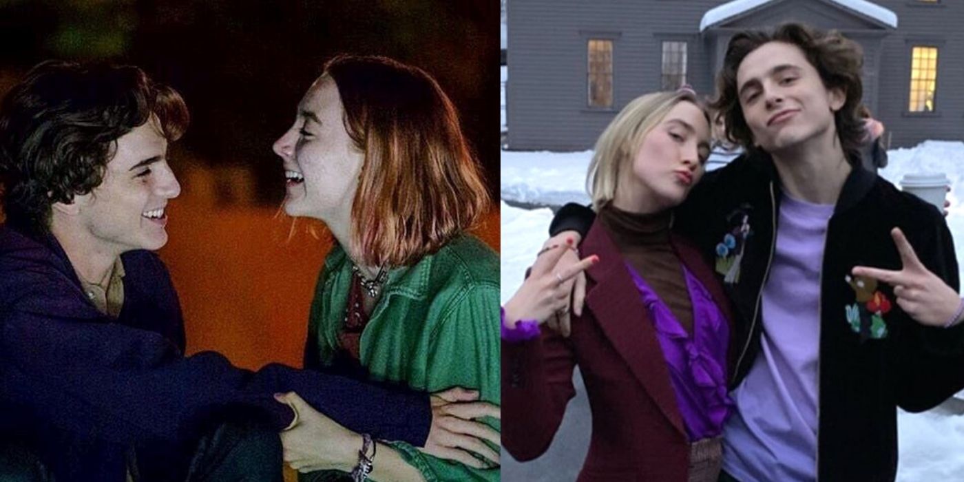 10 cosas que debes saber sobre la amistad de Timothée Chalamet y Saoirse Ronan