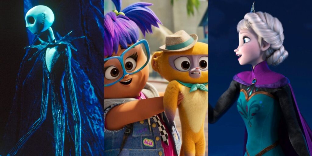 10 musicales de películas animadas con los mejores diseños de personajes