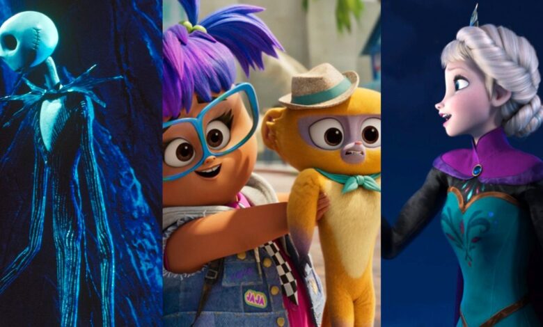 10 musicales de películas animadas con los mejores diseños de personajes