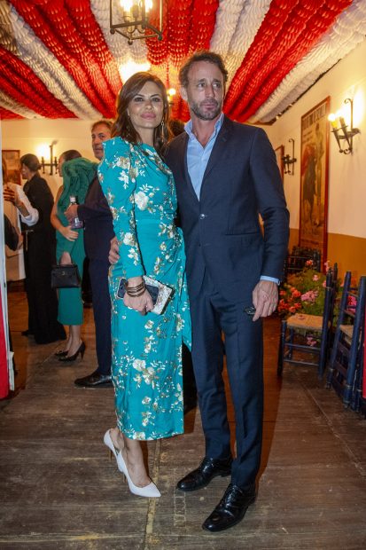 María José Suárez en la Feria de Abril / Gtres