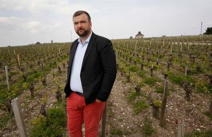 Grégoire de Fournas, el viernes en Pauillac.