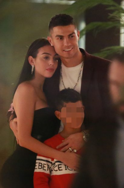 Georgina Rodríguez y Cristiano Ronaldo emocionados / Gtres