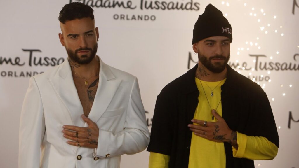 “Me da miedo”: Maluma se encuentra con su figura de cera