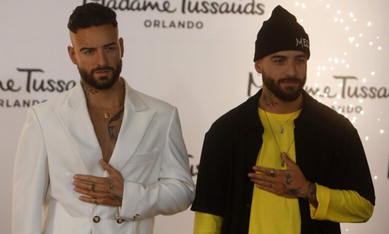 “Me da miedo”: Maluma se encuentra con su figura de cera