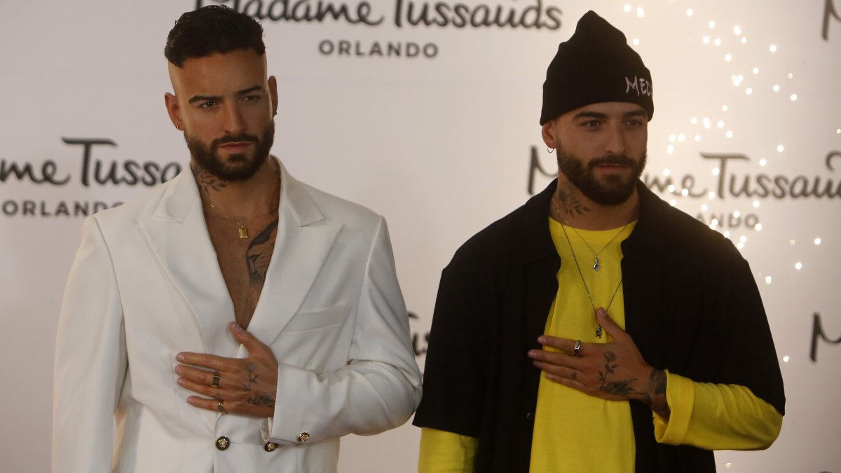 “Me da miedo”: Maluma se encuentra con su figura de cera