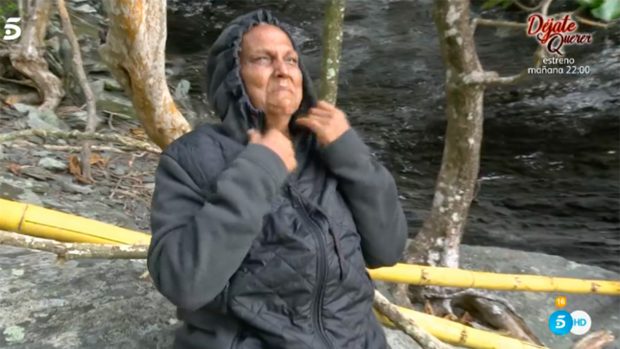 Charo Vega llorando / Telecinco