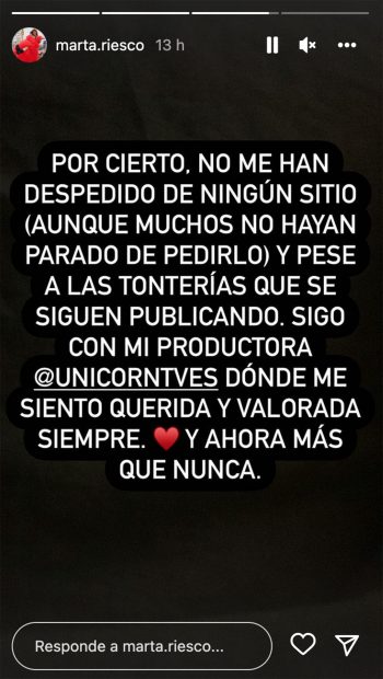 Marta Riesco / Instagram