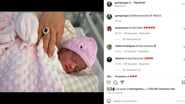 Hija de Georgina Rodríguez / Instagram