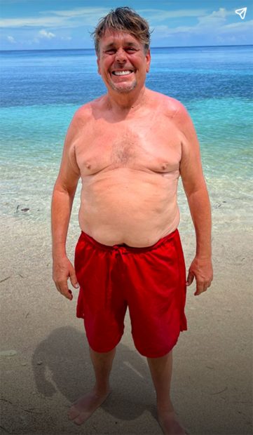 Juan Muñoz en 'Supervivientes' / Telecinco