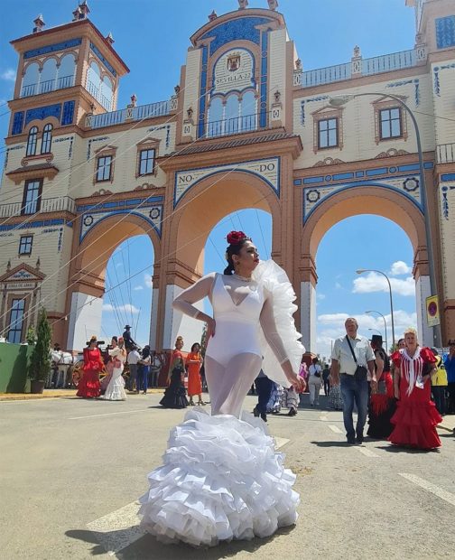 Amor Romeira en la Feria de Abril / Instagram