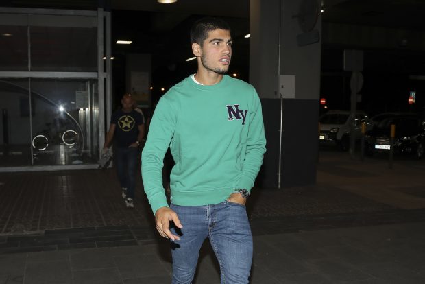 Carlos Alcaraz en Madrid / Gtres