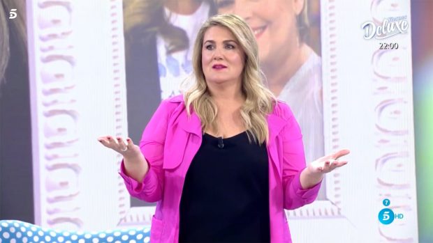 Carlota Corredera en 'Sálvame' / Telecinco