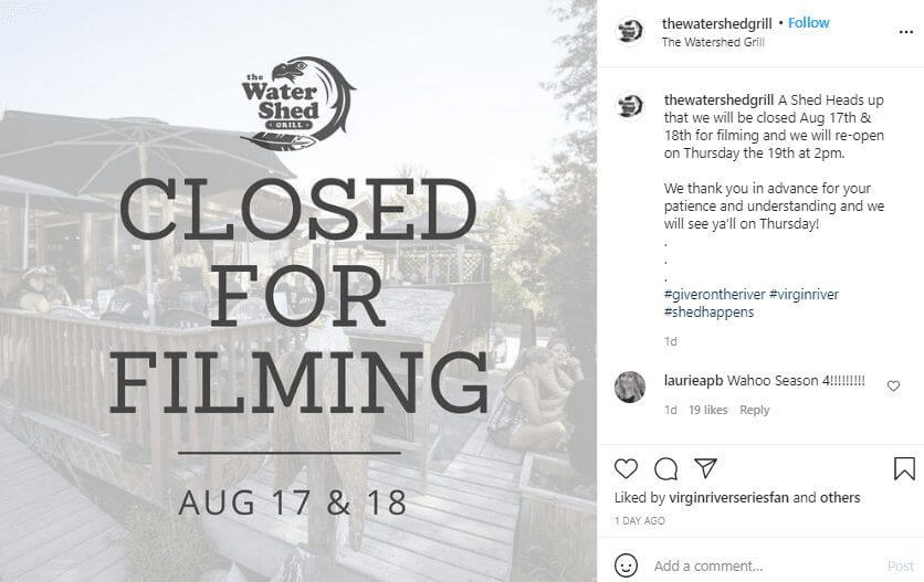 la parrilla de la cuenca filmando río virgen temporada 4