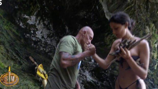 Kiko Matamoros sufre un percance cogiendo leña / Telecinco