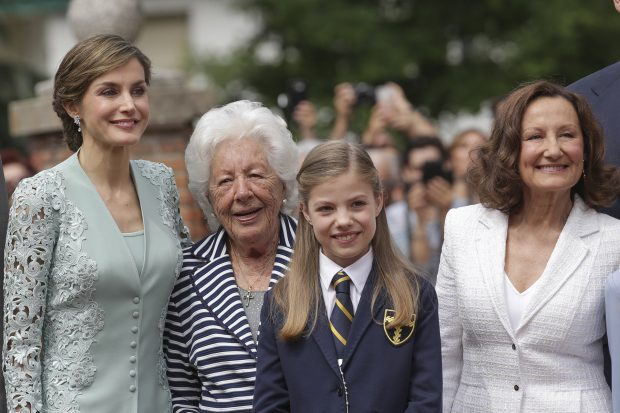 Letizia, Sofía y Paloma Rocasolano / Gtres