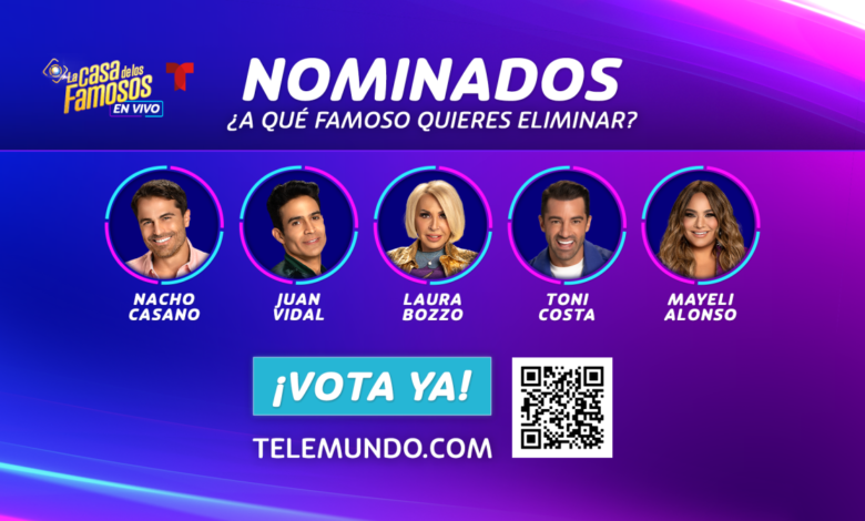 Guía: cómo votar en “La casa de los famosos”