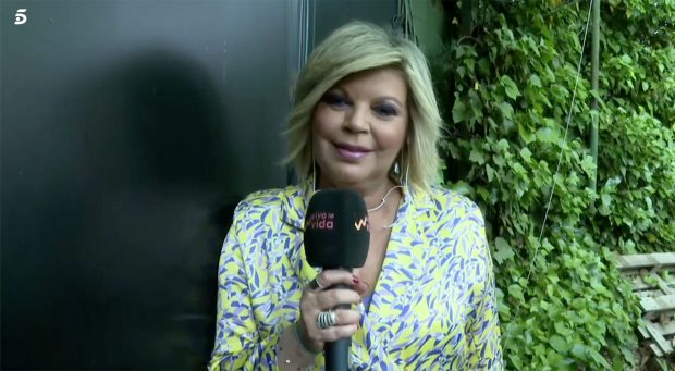 Terelu Campos en la boda de su sobrino / Telecinco