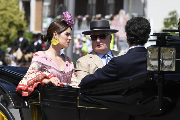 Duque de Alba en la Feria de Abril / Gtres