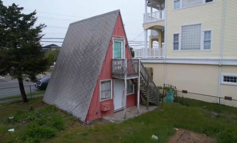 Histórica casa en Wildwood, NJ, lista para demolición, a menos que puedas moverla