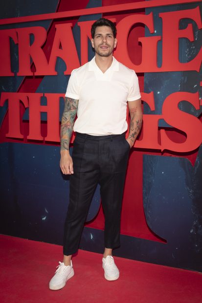 Diego Matamoros en la premiere de 'Stranger Things' / Gtres