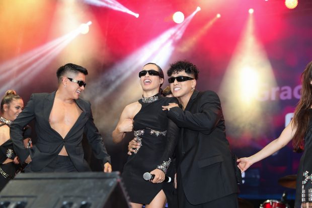 Chanel en la Plaza Mayor / Gtres