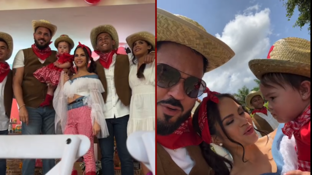 Raphy Pina asiste al primer cumpleaños de Vida Isabelle tras aprobación de juez federal