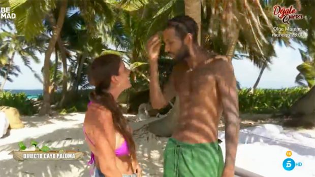 Anabel Pantoja y Yulen en 'Supervivientes' / Telecinco