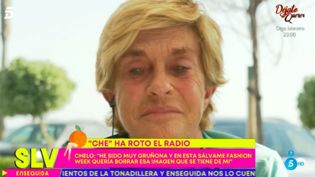 Chelo se emociona al hablar de su caída / Telecinco