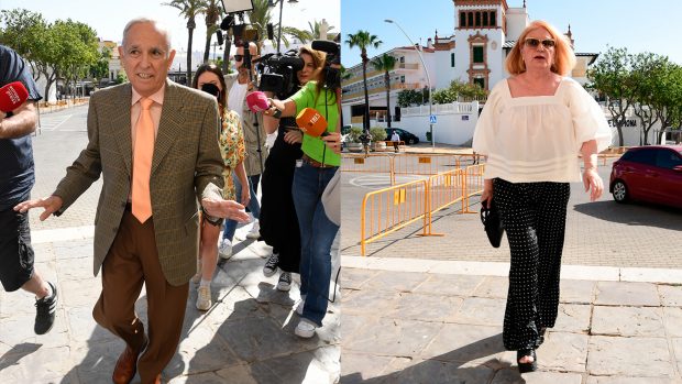 Gloria Mohedano y José Antonio en el homenaje a Rocío Jurado / Gtres