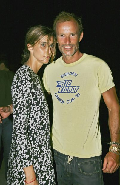 Rosario Nadal y el príncipe Kyril posando / Gtres