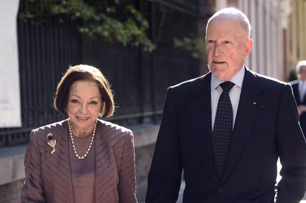 Rey Simeón y Margarita Gómez-Acebo / Gtres