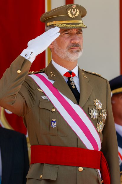Felipe VI en el Día de las Fuerzas Armadas / Gtres