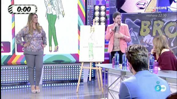 Carlota Corredera como modelo curvy / Telecinco