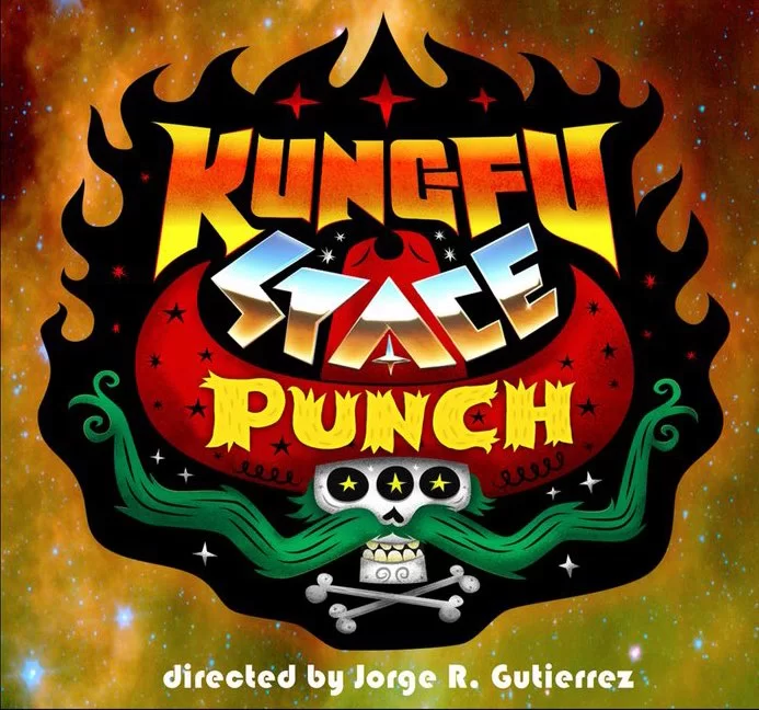 kung-fu-space-punch-logo-netflix logotipo de kung fu space punch netflix