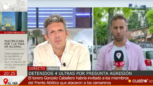 'Cuatro al día' habla con Gonzálo Cabellero / 'Cuatro al día'