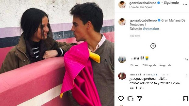 Victoria Federica junto a Gonzalo Caballero / Instagram @gonzalocaballeroo