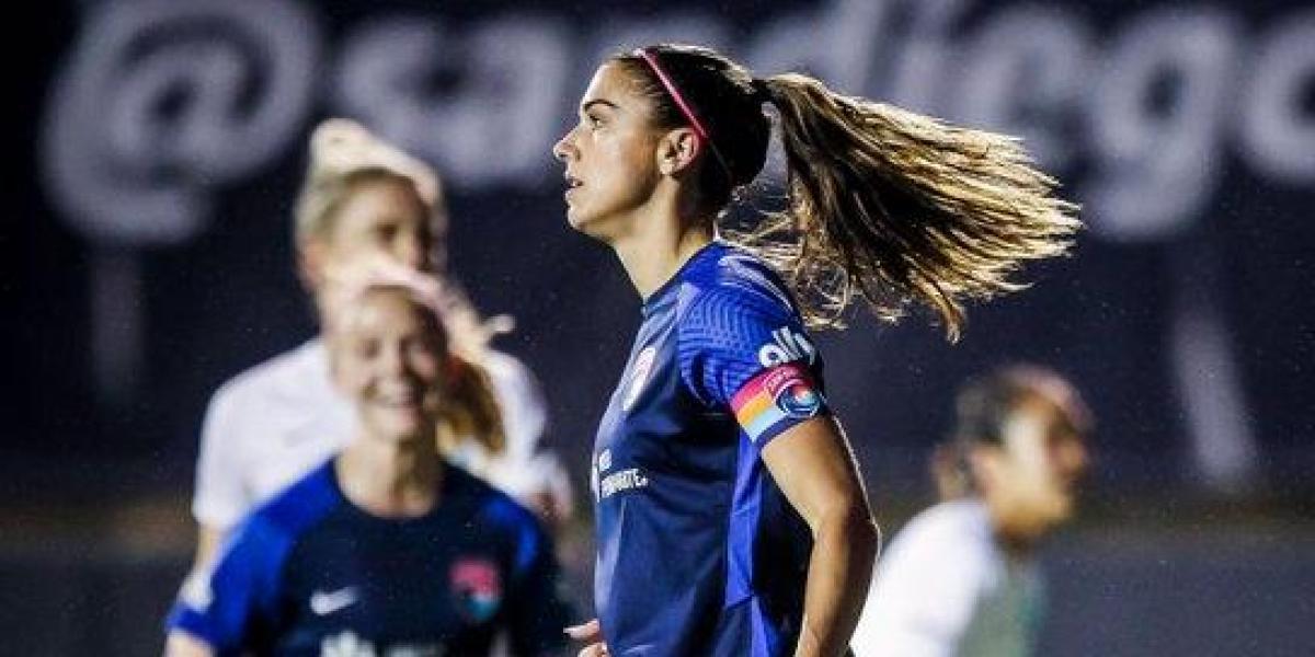 4-0: Póker de Alex Morgan con un San Diego lanzado