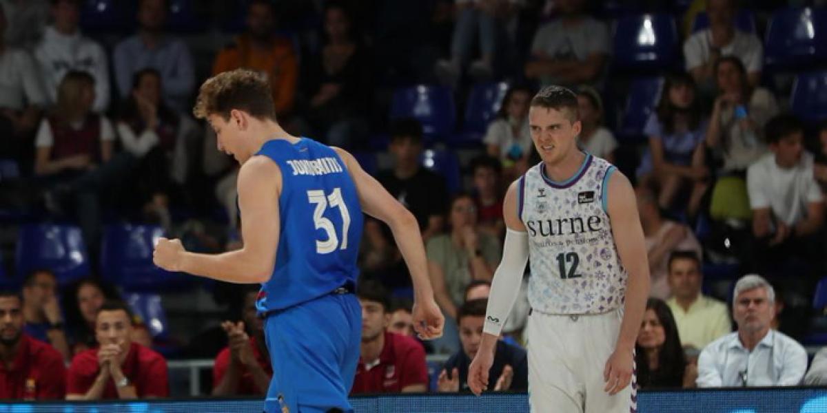 84-62: Un Barça sólido no da opción al Bilbao