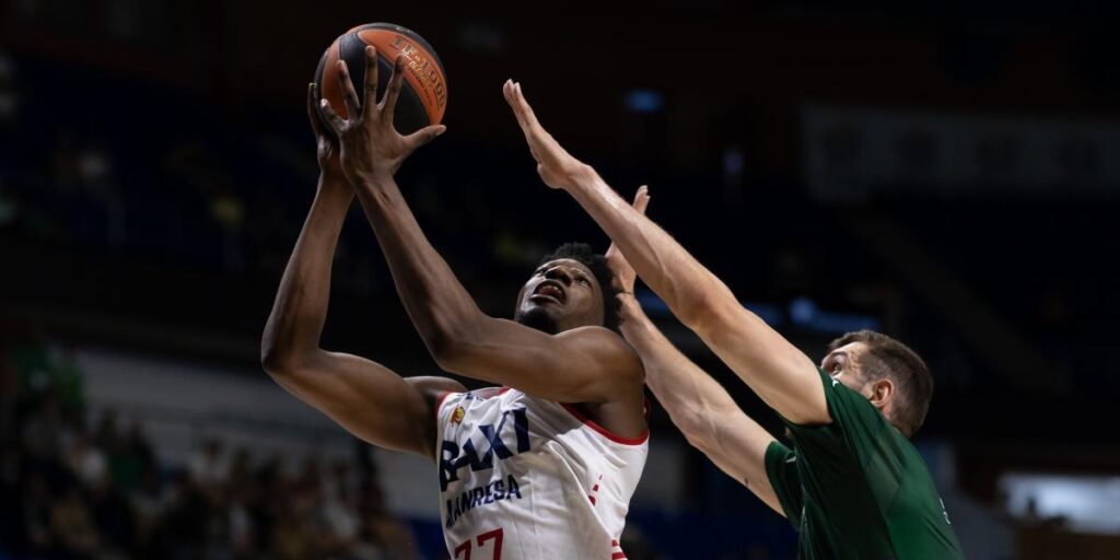 95-100: El Baxi Manresa se recupera venciendo al Unicaja